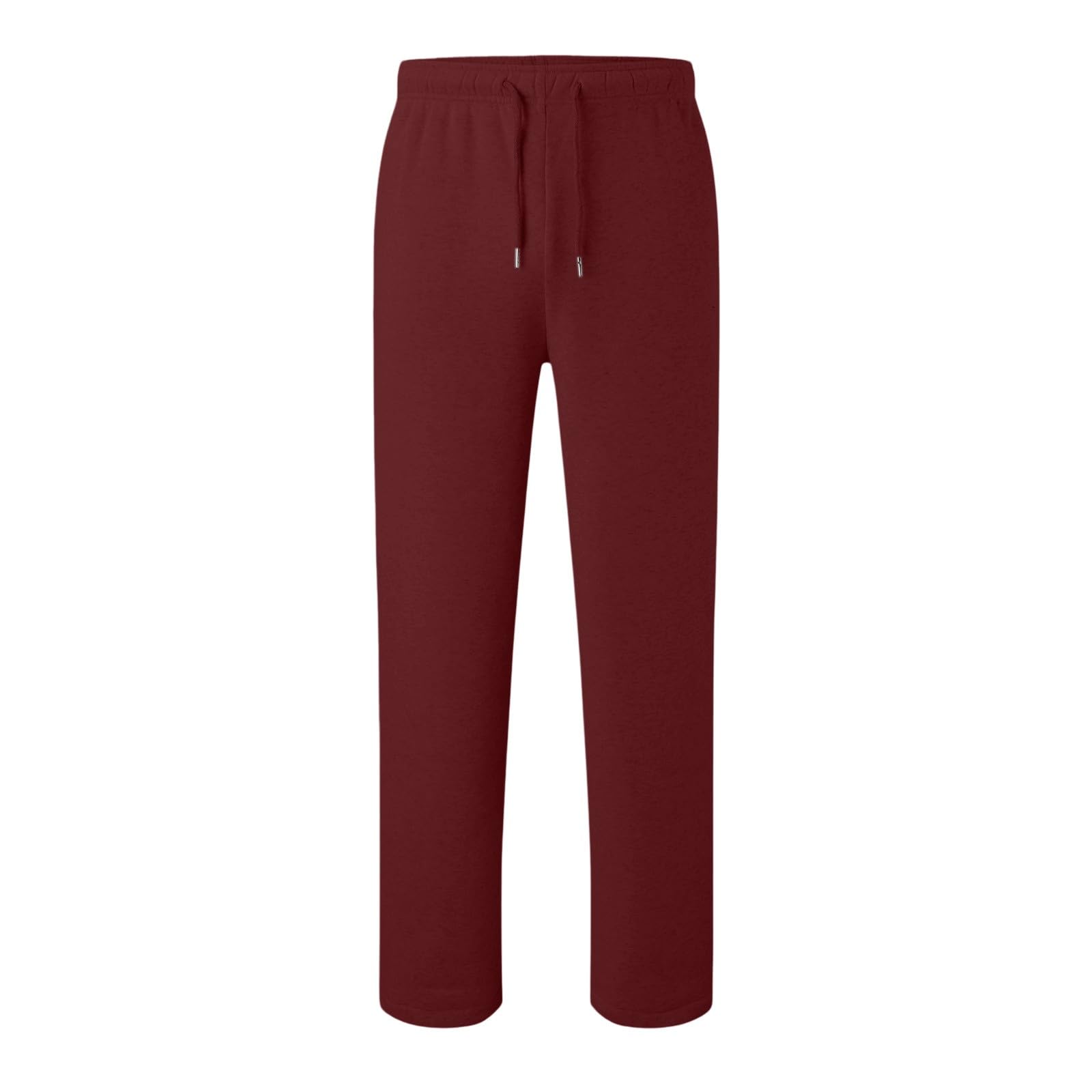 Pantalon de jogging pour femme - Avec poches - Aéré - Pantalon d'été léger - Avec cordon de serrage - Taille élastique - Pantalon de survêtement stretch - Jambe droite - Pantalon de sport décontracté