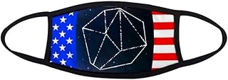 DIYthinker - Máscara Antipolvo con diseño de Estrellas, Color Azul