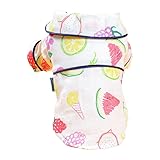 Blusa de para Perros Pijamas para Cachorros Ropa Suave y cómoda para Estampado de Frutas Ropa Transpirable para Vacaciones Regalo para Pijamas para Perros para