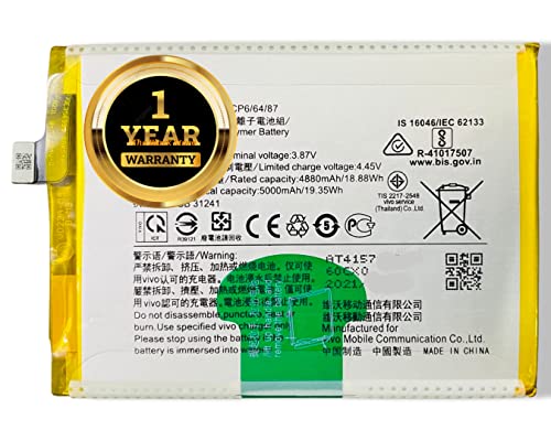 Image of Original B-M3 Battery Compatible with Vivo Y3, Y5, 1935, 1938