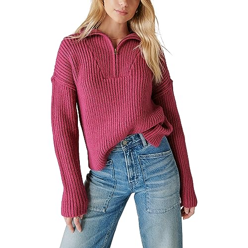 Image of Lucky Brand 1 /2 Zip Pullover Sweater