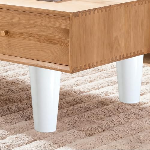 Patas de sofá blancas de 15cm de madera para dar un estilo nórdico a tu salón 4