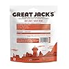 Great Jack’s Dog Treats Pouch Beef Jerky Sticks Air-Dried Fully Digestible Dog Food Snacks with Single Ingredient Made in Canada for Your Furry Friends, 198g #1