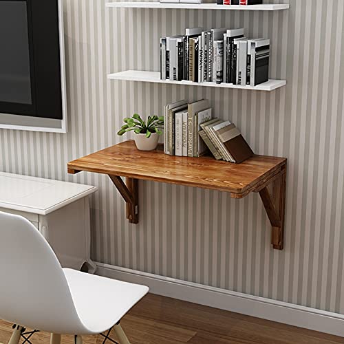 Table murale rabattable et bureau pliable pour petit espace et studio