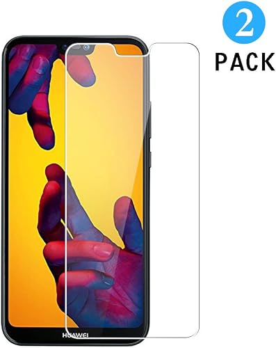 WEOFUN Pezzi Vetro Temperato Huawei P20 Lite  Pellicola Protettiva per Huawei P20 Lite 0 33mm  9H  Alta Trasparente 