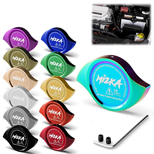 Red Billet Aluminum Radiator Protector Pressure Cap Cover Car High Performance