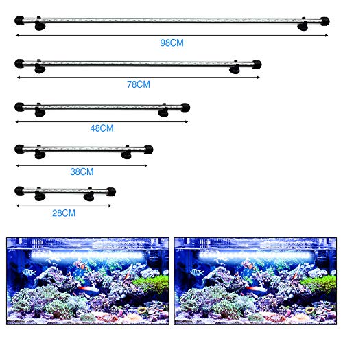 DOCEAN LED Aquarium Lights, Waterproof Fish Tank Light