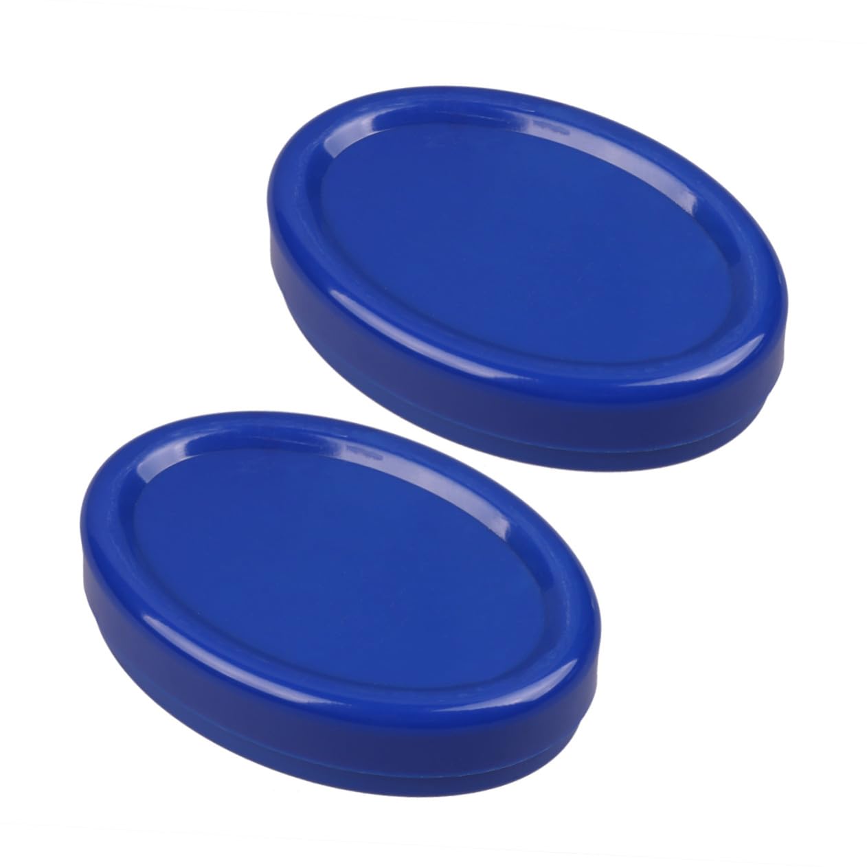 Boîte de rangement pour trombones bleue en lot de 2 organisateurs de bureau pour l'école