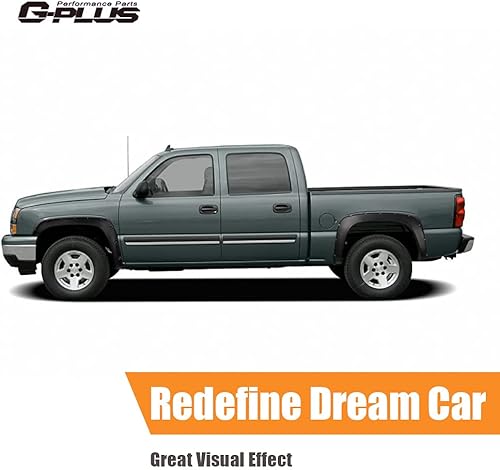 Miniatura 4 de G-PLUS Guardabarros, compatibles con Chevy Silverado 1999-2006GMC Sierra 1999-2006 (incluidos modelos clásicos 2007no compatible con modelos dobles