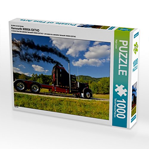 CALVENDO Puzzle 'Kenworth W900A EXTHD' – 1000 Teile, 64x48 Cm, Premium-Qualität Aus Europa, Für Puzzle-Fans
