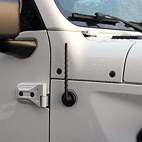 VOFONO Short Antenna for 2007-2026 Jeep Wrangler Gladiator JK JL JT JKU JLU Sahara Rubicon Sport 4xe Willys Mojave, 7 Inch Jeep Replacement Antenna Wrangler Gladiator Accessories - Image 2