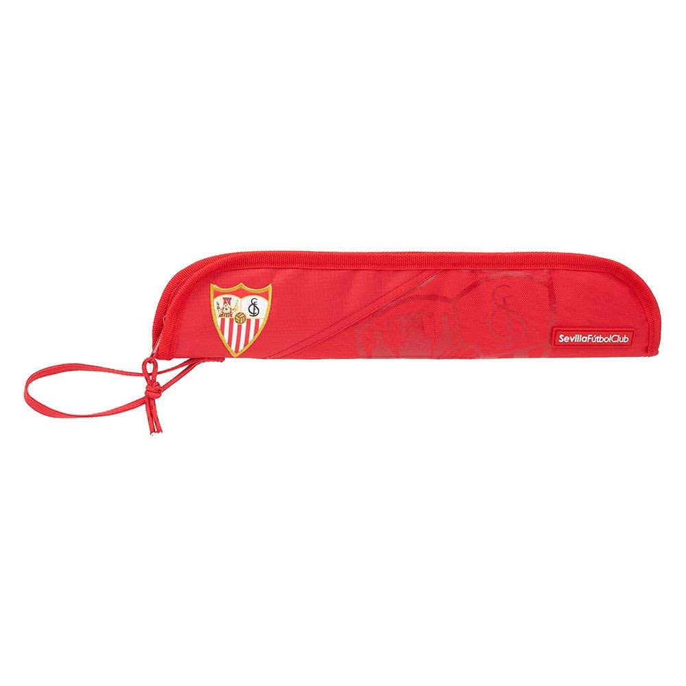 Sevilla FC Official Wallet By Safta - Red Kids & Unisex Wallet With Velcro Closure