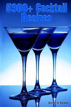Paperback 5900+ Cocktail Recipes Book