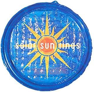 Solar Sun Rings UV Resistant Above Ground Inground Swimming Pool Hot Tub Spa Heating Accessory Circular Heater Solar Cover, Blue