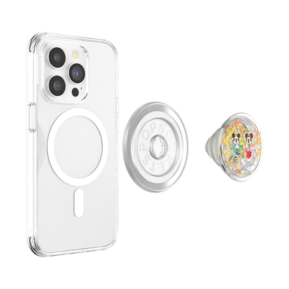 PopSockets Phone Grip for MagSafe Secure Magnetic Phone Grip & Stand, Hands-Free Kickstand, Wireless Charging Compatible - Image 3