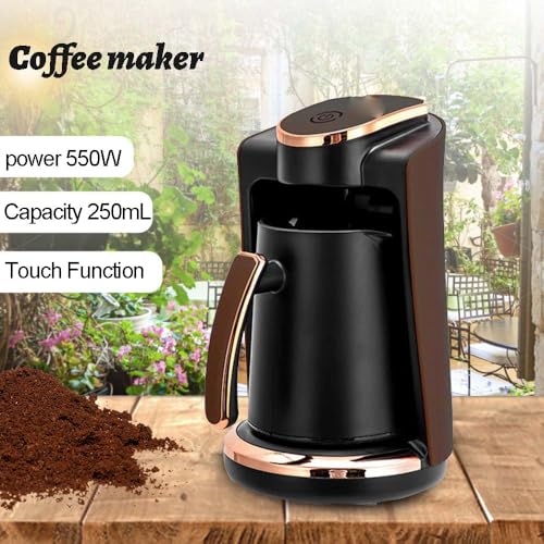 Cafetera eléctrica con función touch y capacidad 250 mL miniatura 6
