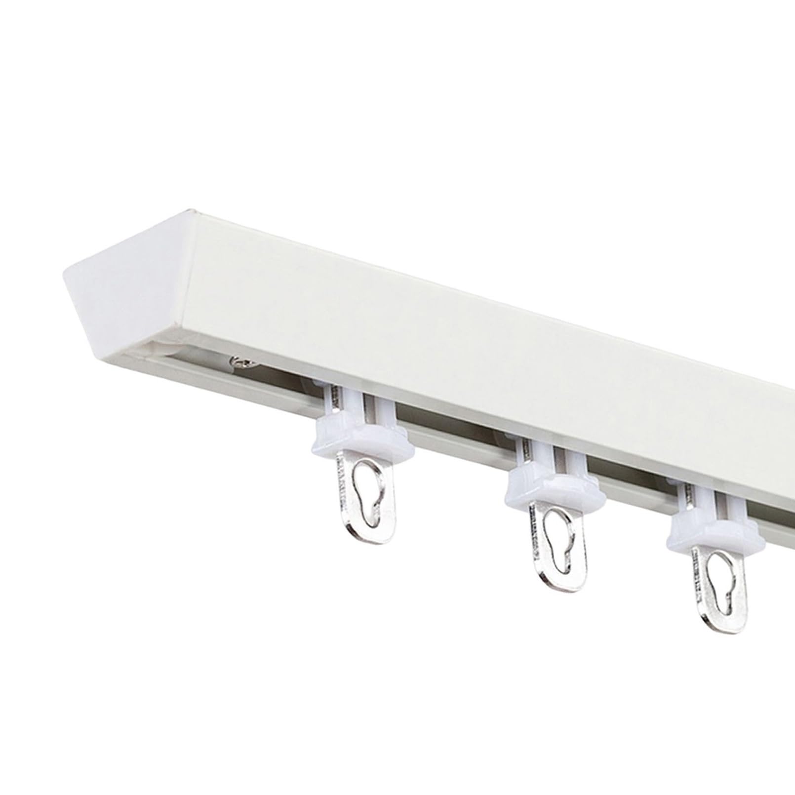 Kit De Rail à Rideaux Aluminium Rail Noir, L.180 Cm Sans Cordon | Leroy