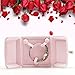 Oirlv Pink Velvet Bangle Gift Box Bracelet Storage Case Jewelry Gift Boxes