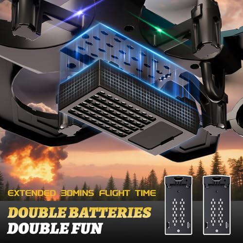 Image of 4DRC Foam RC Plane for Adults Kids, Remote Control Airplane Toys for Boys Kids Adults Beginners, RC Planes Fighter Jet Helicopter Drones for Kids Adults, 360 Flip Easy to Fly