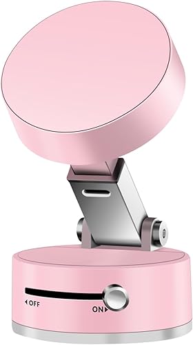 Miniatura 7 de Soporte magnético plegable para teléfono con succión al vacío, soporte multifuncional para teléfono con succión al vacío, soporte magnético Negro