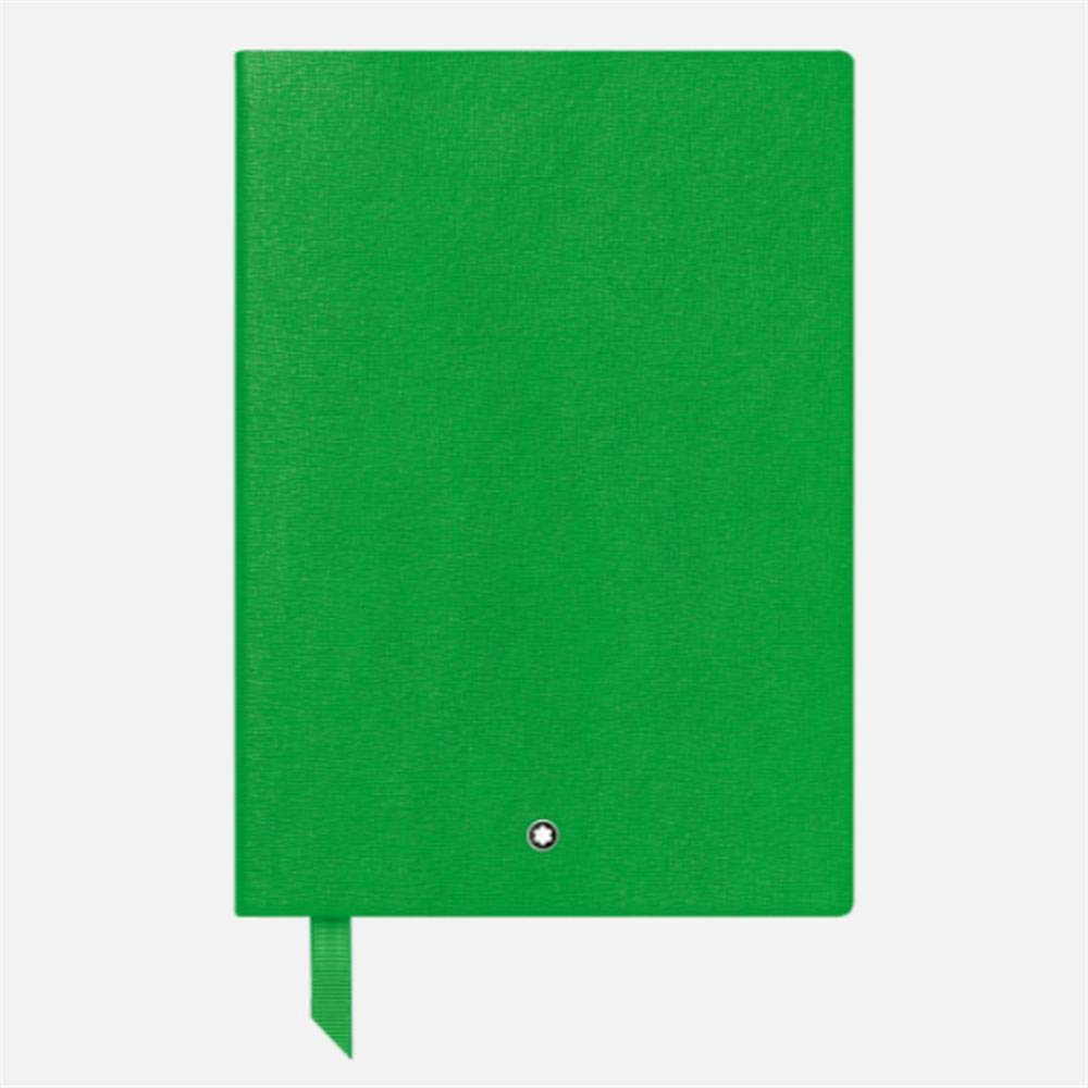 Montblanc Notebook 116518 Fine Stationery #146 – Liniertes Notizbuch aus Leder mit Softcover in DIN A5 – Farbe: Green – 192 Seiten