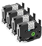 Labelife Compatible 18mm Label Tape Replacement for Brother P Touch TZe TZ Tape 18mm 0.7 Laminate...