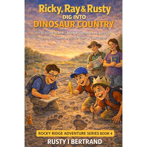 Ricky, Ray & Rusty Dig Into Dinosaur Country Audiolibro Por Rusty I Bertrand, Blake I Bertrand arte de portada