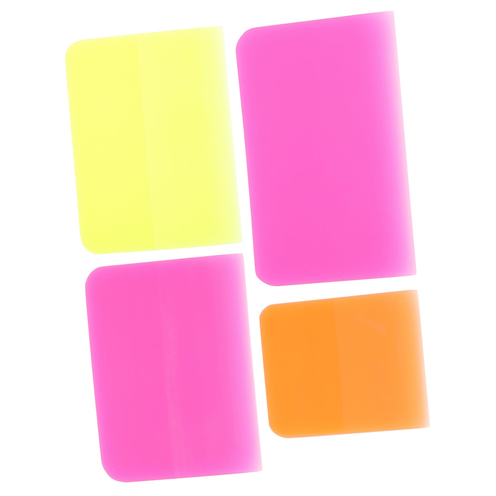 TOPBATHY 5 set Kit Di Strumenti Per L'Applicazione Di Pellicole Parabrezza Interni Auto Installazione Di Pellicole Per Auto Parabrezza Piccolo Veicolo Tergivetro 4 pezzi*5