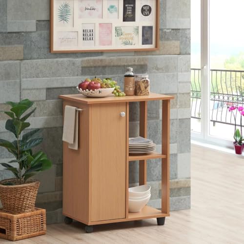 Chariot de cuisine roulant pour optimiser les petits espaces
