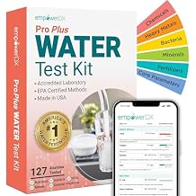 empowerDX Pro Plus Water Test | All Drinking Water | 125+ Parameters Tested Like Lead, Heavy Metals, Chemicals, Bacteria | At-Home Kit | EPA & NELAP Certified | Results in 5 Days