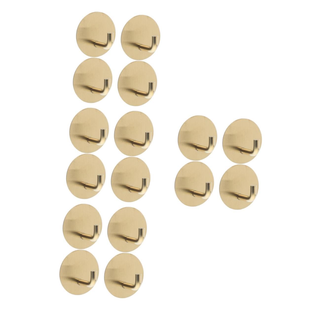 NUOBESTY 4 Set Ganci In Acciaio Inox Portasciugamani Portasciugamani Per Bagno Gancio Per Accappatoio Portaoggetti Per Bagno Gancio Adesivo Per Cappotto Gancio Per 4 pezzi*4