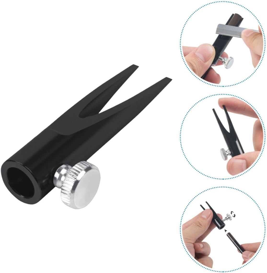 2Pcs Manual Makeup Pencil Sharpener for Eyebrow and Lip Liner Pencils Metal Dual-Slot Sharpener with Smooth Surface Easy to Use Beauty Tool for Precise Eyeliner Sharpening