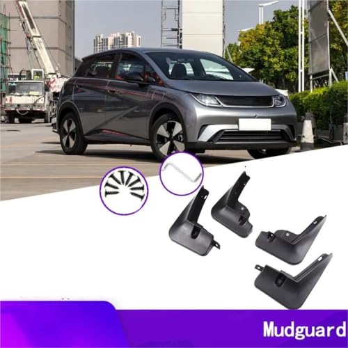 Garde-boue pour BYD Dolphin évitant les éclaboussures de boue et les rayures de gravillons - 3
