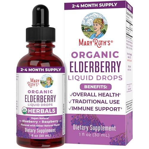 Organic Elderberry Syrup by MaryRuth Organics review