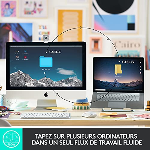 Logitech MX Keys Mini Kabellos Tastatur - FRA AZERTY – Ansicht 5