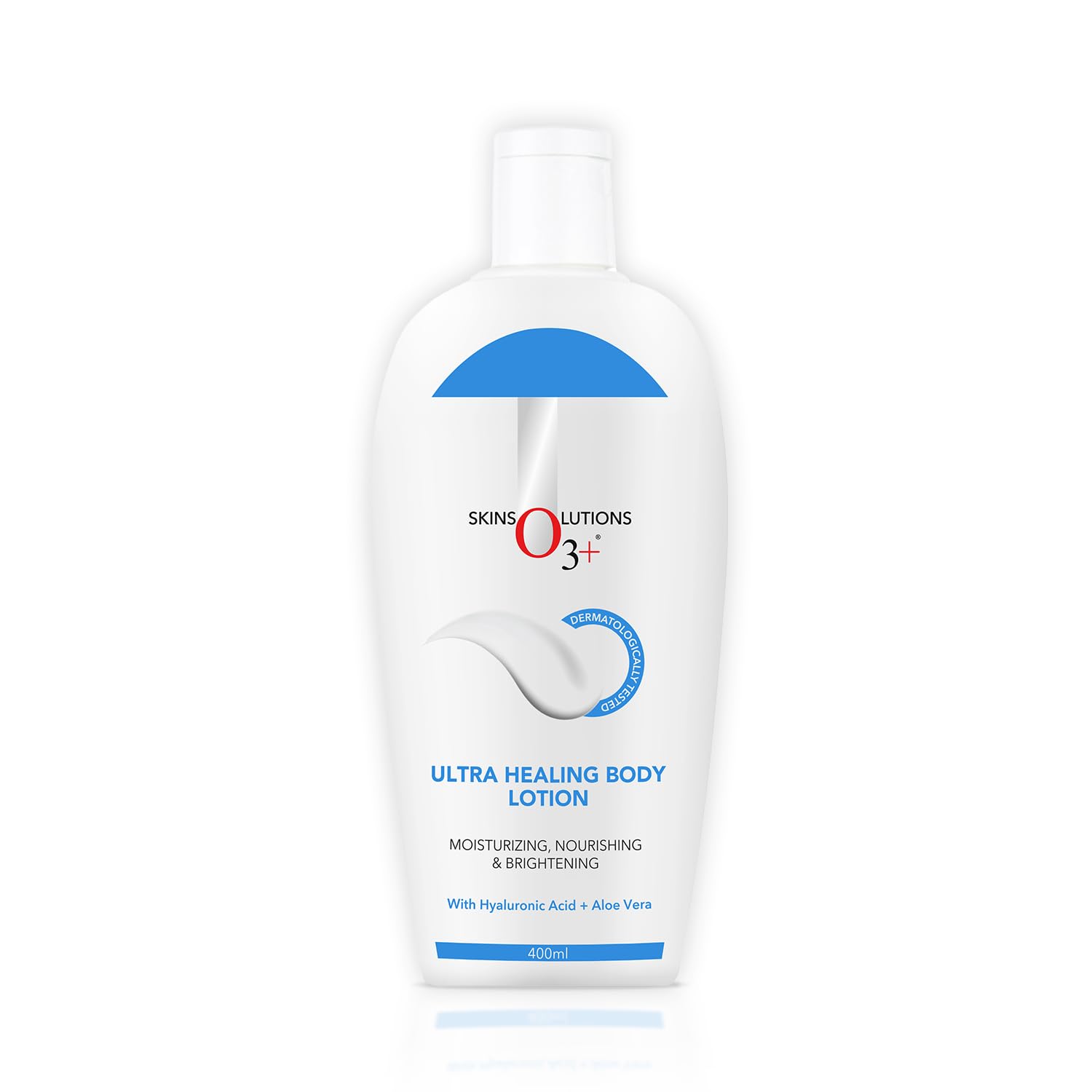 O3+ Ultra Healing Brightening Body Lotion Moisturiser With Hyaluronic Acid & Aloe Vera 400ml, For All Skin Types - For Men & Women-picture-24