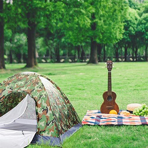 Carpa para campamento de 3-4 personas, impermeable y portátil miniatura 5