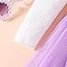 Baby Girl Halloween Dress Costume Long Sleeve Floral Prints Tulle Dress Dance Party Mesh Clothes Sleeve Fashion Skater Dress (04-Purple, 12 Months)