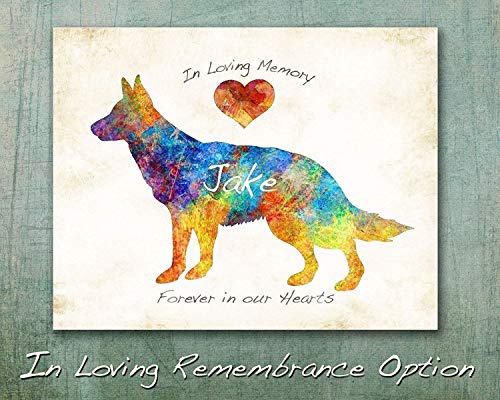 German Shorthair Pointer Dog Breed Watercolor Customizeable Art Print By Dan Morris #TOP4