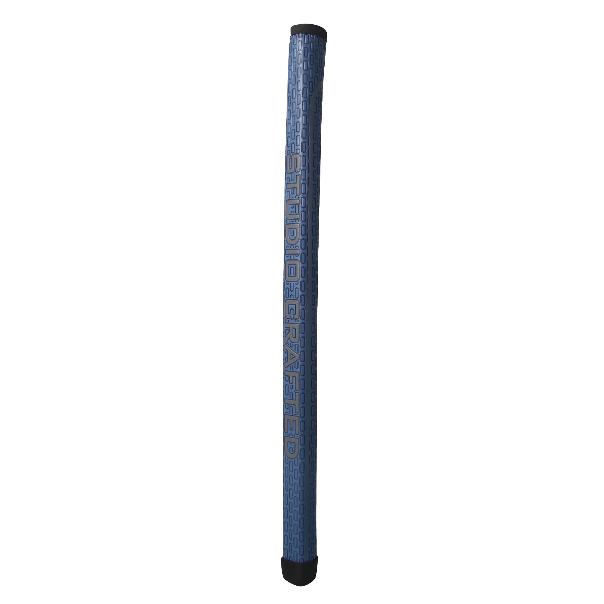 Studio Crafted Long Design Black Golf Putter Grip, 0.580 Round 17inches Length 150±3g (Blue)