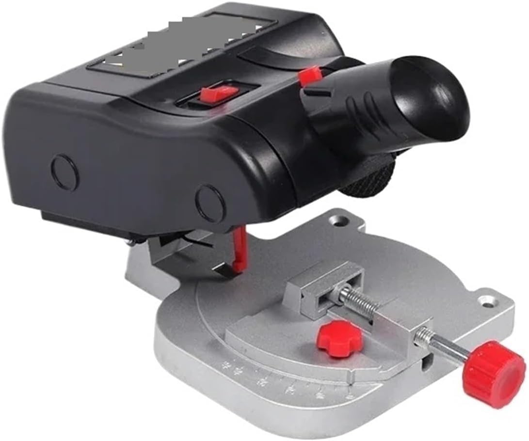 Sega da banco elettrica con taglio obliquo per metallo, legno e alluminio, strumento portatile per la lavorazione del legno fai-da-te.
