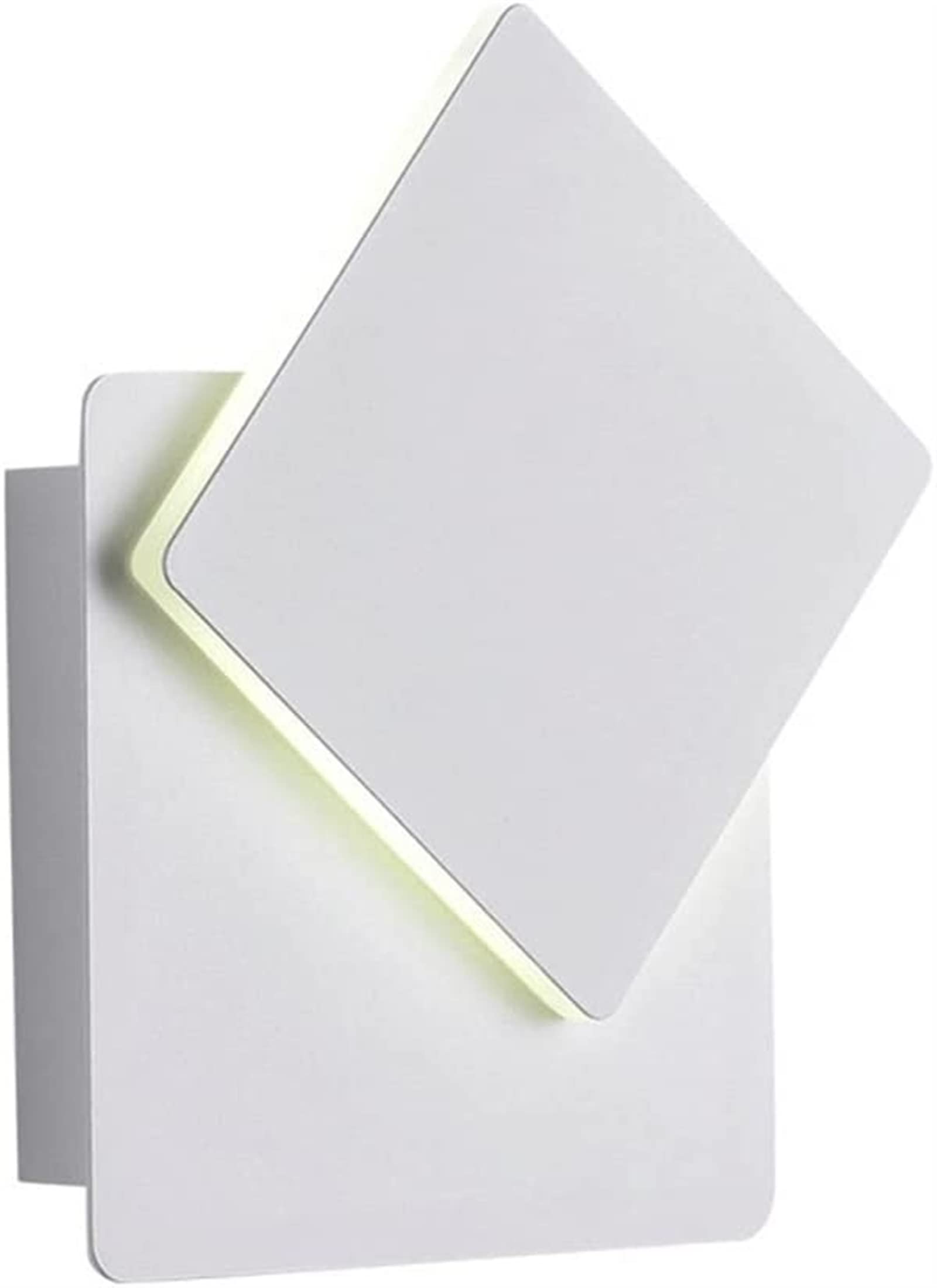 Luz de pared rotatable LED de 5W y acrílico blanco para iluminación interior moderna 8