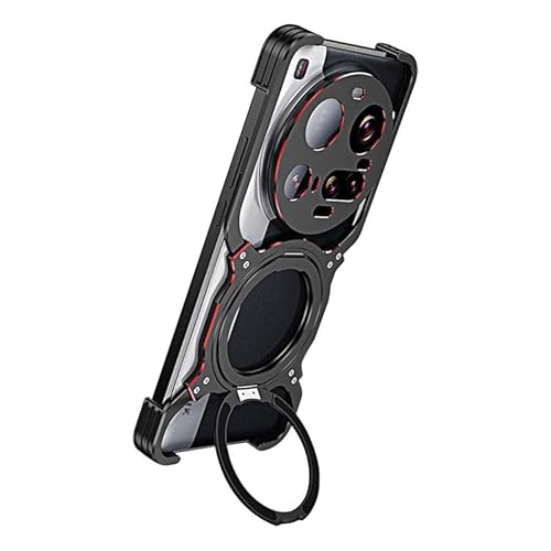 LUNBER-ARMOR�EFor Xiaomi 15 Ultra �o���p�[ �P�[�X �A���~ �o���p�[ �J���������Y�J�o�[�t�� ���������� �A���~�T�C�h�o���p�[ �A���~ ���^�� ���� �ȒP���� ���� �V���I�~ 15 �E���g��(�u���b�N���b�h)