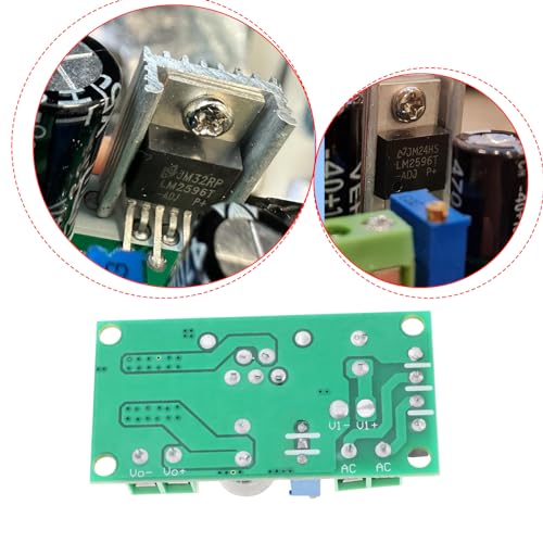 EMSea AC DC zu DC Step-Down Abwärtswandler AC 5-30V DC 5-48V auf DC 3.3-33V Netzteilmodul Einstellbare Ausgangsspannung Abwärtsmodul 2 Stück