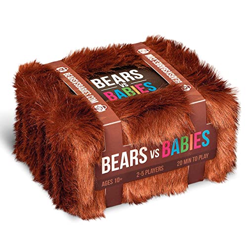 Con confezione accattivante Asmodee - Bears vs Babies, Gioco da Tavolo, Divertente Party Game, Veloce e Strategico, 2-5 Giocatori, 10+ Anni, Edizione in Italiano
