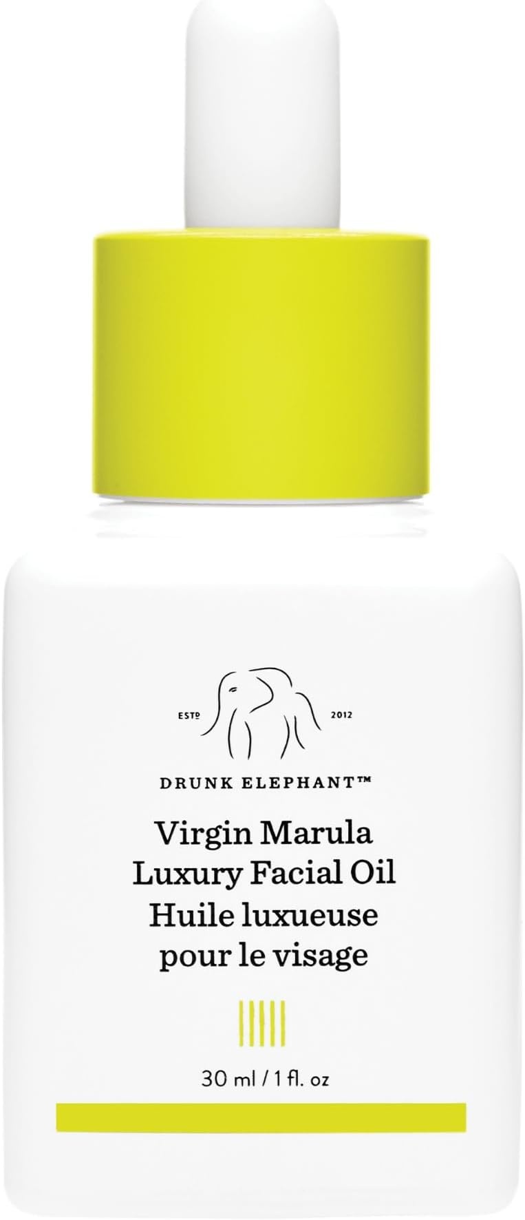 Drunk Elephant Virgin Marula Luxury Facial Oil - Face Oil - Clean Clinical Skincare - Cruelty-Free - Dermatologist-Tested - Free of Essential Oils, Silicones, and Fragrance