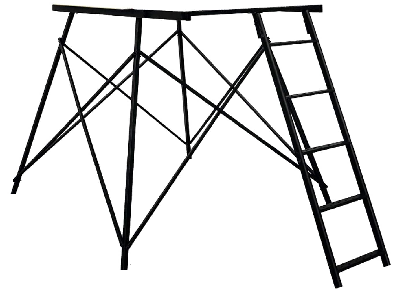 Muddy Deluxe 5 foot Tower Extension Kit, Black, One Size