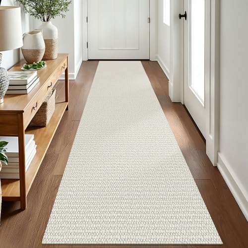 EARTHALL Woven Runner Rug 2x8 Ft Washable Runners...