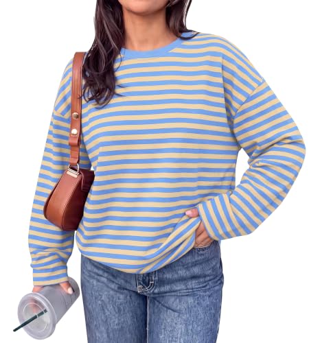 Oversized Striped Long Sleeve - image 1