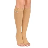 Tynor Compression Stocking Below Knee Classic, Beige, XXL, Pack of 2